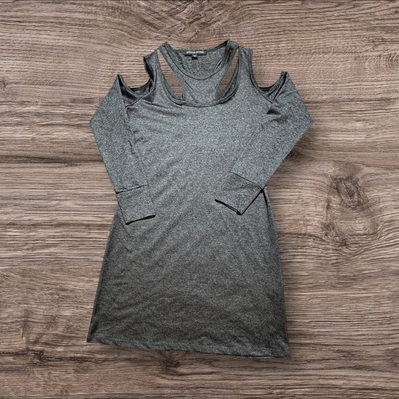 Boston Proper Gray Midi Dress - Picture 2 of 8